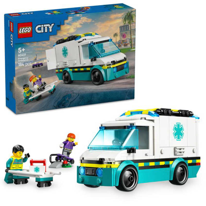 レゴ　LEGO　シティ　60451きゅうきゅう車