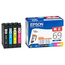 EPSON 純正インクカートリッジ 4色セット IC4CL69 エプソン