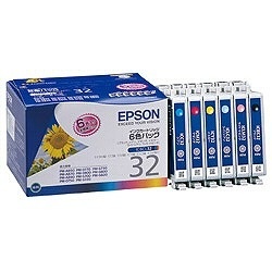EPSON 純正インクカートリッジ 6色パック IC6CL32 エプソン