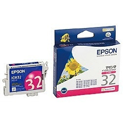 EPSON 純正インクカートリッジ マゼンタ ICM32 エプソン