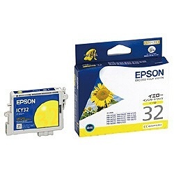 EPSON 純正インクカートリッジ イエロー ICY32 エプソン