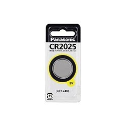 Panasonic コイン形リチウム電池 CR2025P パナソニック