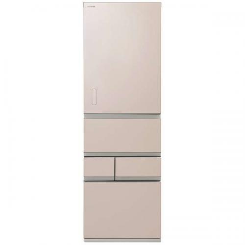 東芝 TOSHIBA 冷蔵庫 5ドア 452L 左開き VEGETA エクリュゴールド GR-Y450GTML-NS(大型)