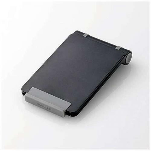 エレコム ELECOM タブレット用 ～12.9インチ コンパクトスタンド ブラック TB-DSCMPBK