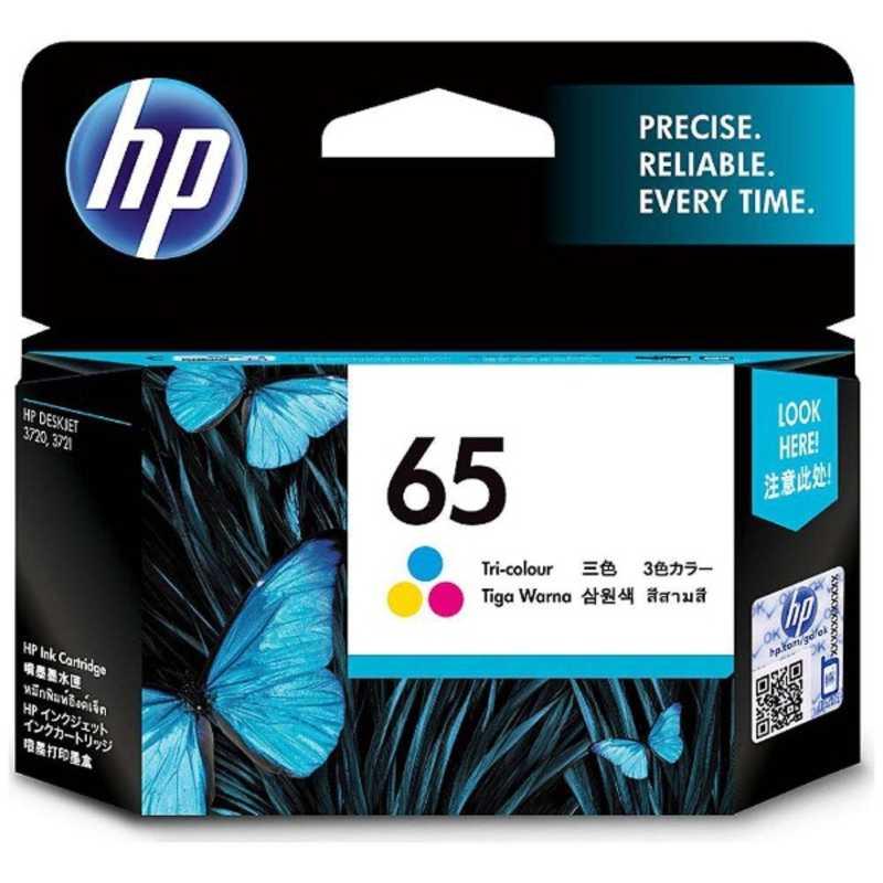 HP 純正インクカートリッジ　カラー (HP65 カラー) N9K01AA