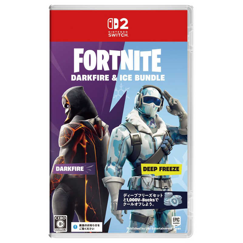 EPICGAMESINC Switch2ゲームソフト FORTNITE DARKFIRE ＆ ICE BANDLE BEE-7-AAR7A691