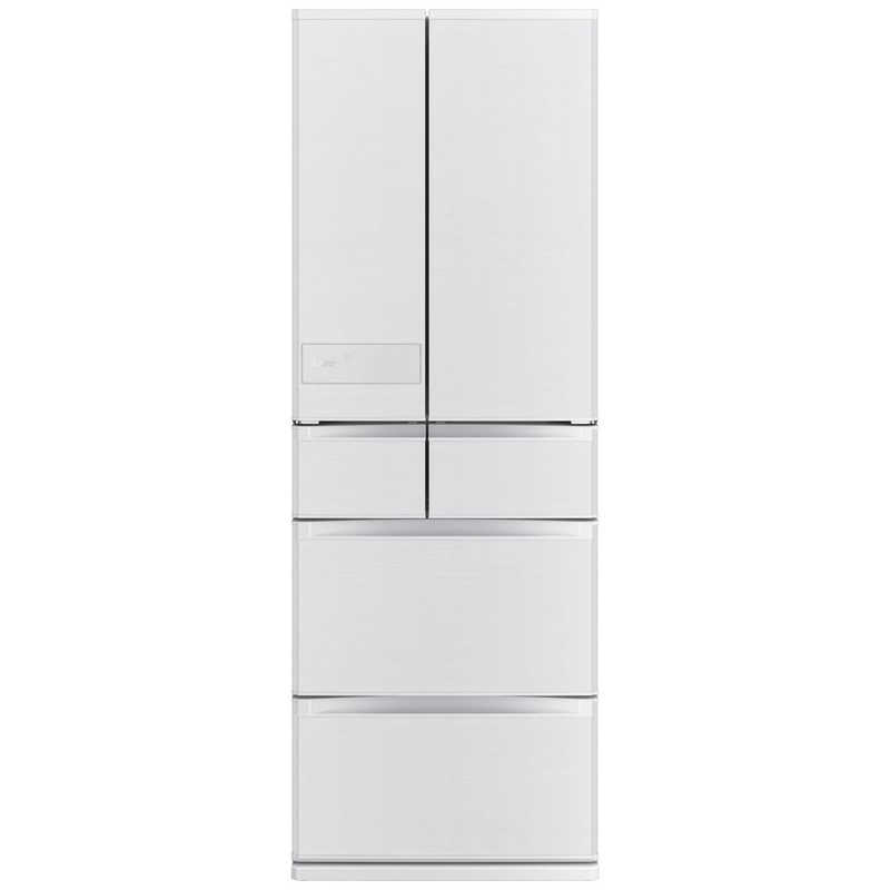 三菱 MITSUBISHI 485L 6ドアノンフロン冷蔵庫 JMシリーズ 中だけひろびろ大容量 JMシリーズ シルクウッド MR-JM49N-W（大型）