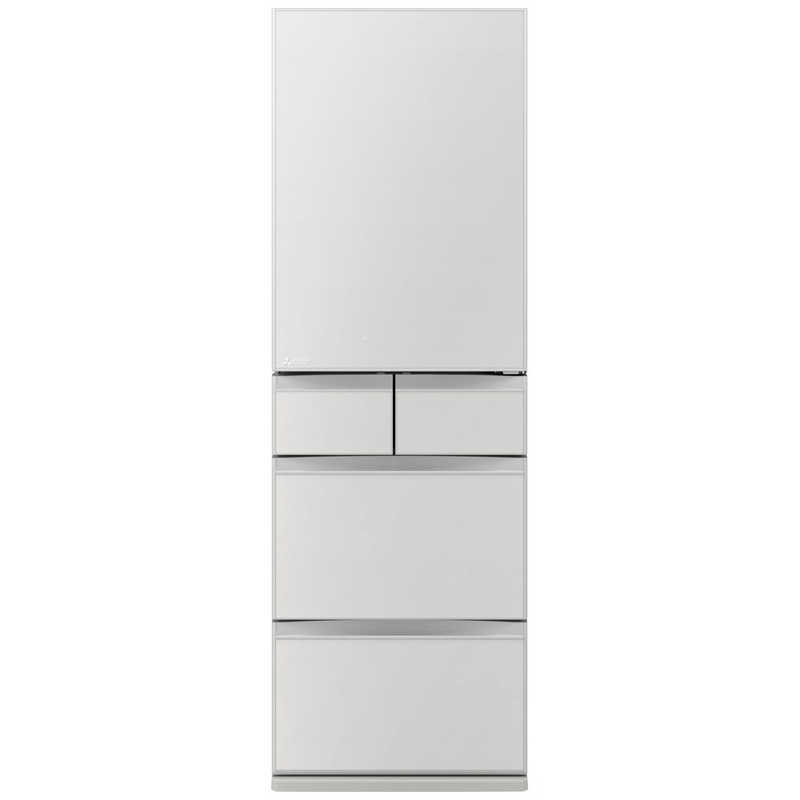 三菱 MITSUBISHI 451L 5ドアノンフロン冷蔵庫 MDシリーズ アプリ対応 MDシリーズ 右開き フラットリネンホワイト MR-MD45N-W(大型)
