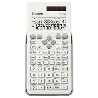 キヤノン CANON 関数電卓 ホワイト F-715SA-WH
