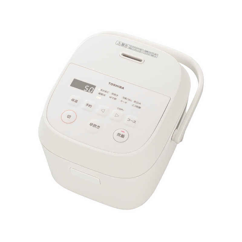 東芝 TOSHIBA 炊飯器 3合 マイコン ミルキーホワイト RC-5AMX-W