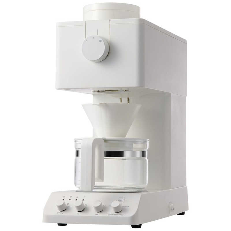 ツインバード TWINBIRD 全自動コーヒーメーカー ホワイト CM-D457W