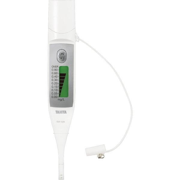 タニタ 水道水残留塩素チェッカー ホワイト EW-506-WH