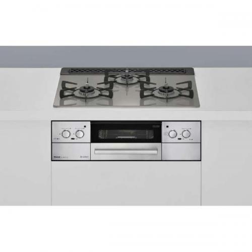 リンナイ Rinnai ビルトインガスコンロ Beiz 都市ガス12・13A カームシルバー RHX31W33L25RW13A