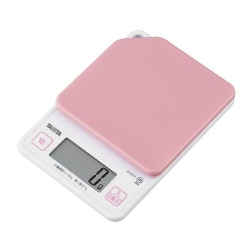 TANITA デジタルクッキングスケール 2kg ストロベリーピンク KJ-213-PK タニタ