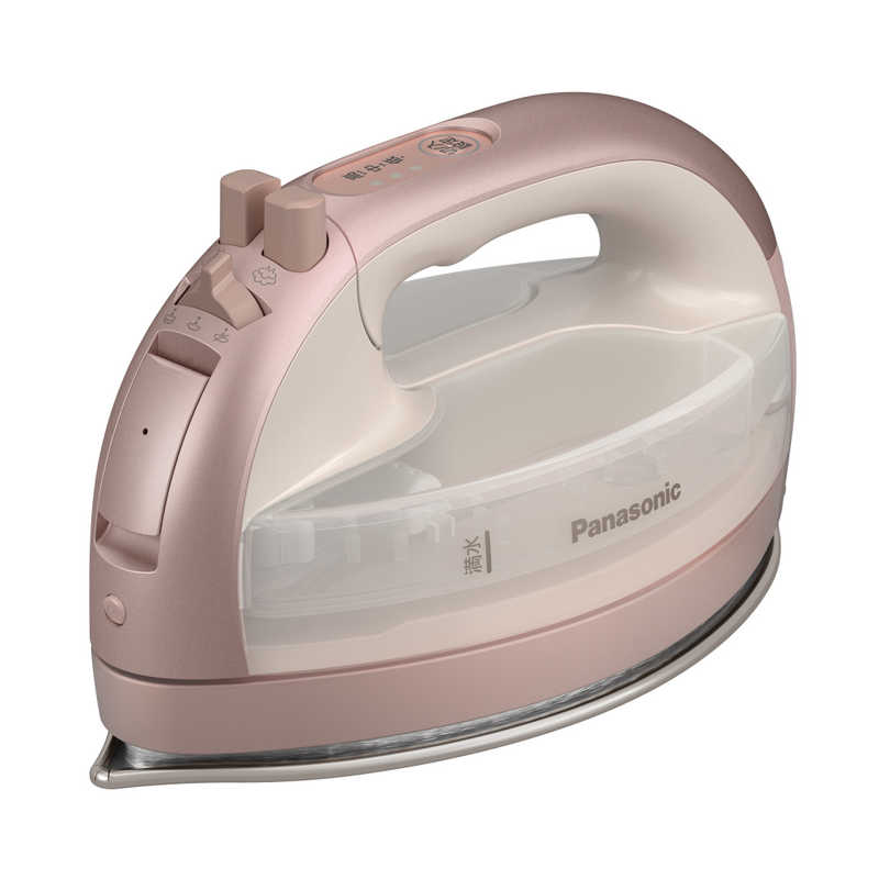 パナソニック Panasonic　Panasonic コードレススチームアイロン ピンクベージュ NI-WL710-PC