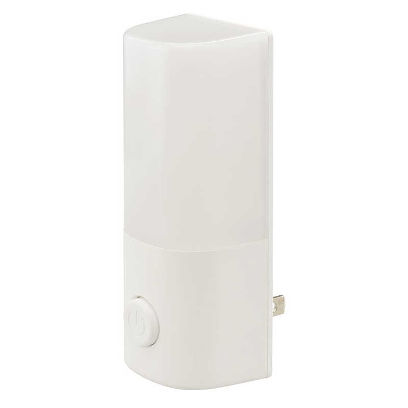 オーム電機 スイッチ式ナイトライト ［電球色 /コンセント式］ NITALA6PCL2WL