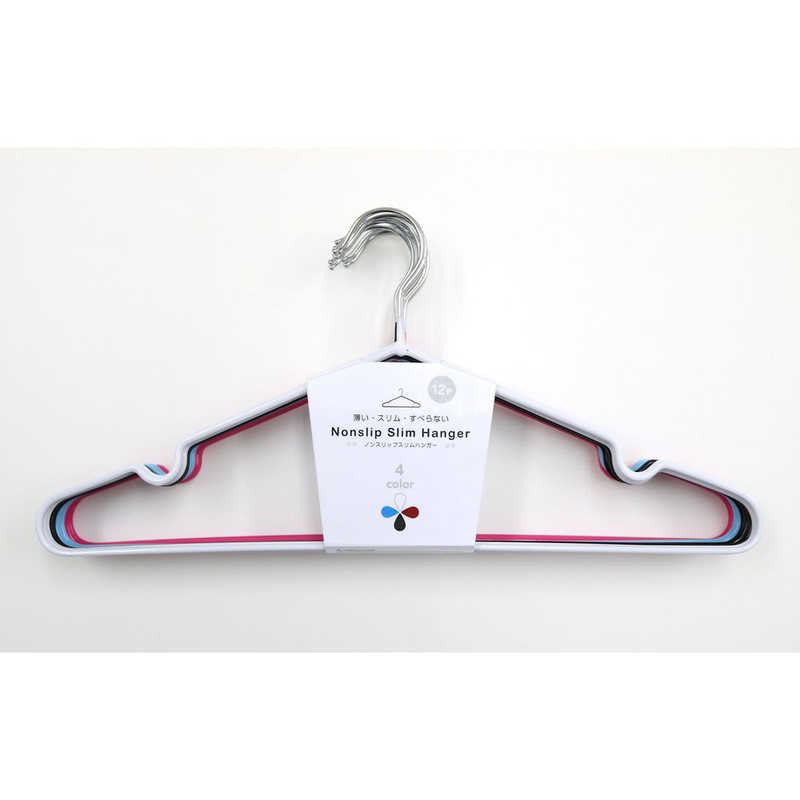 トレードワン ノンスリップスリムハンガー12P 30596ﾉﾝｽﾘﾂﾌﾟﾊﾝｶﾞ12P