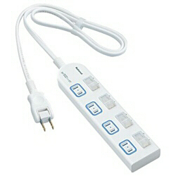 Panasonic 配線器具 ザ・タップ X 4個口 1m ホワイト WHA25144WP パナソニック