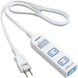 Panasonic 配線器具 ザ・タップ X 3個口 1m ホワイト WHA25132WKP パナソニック