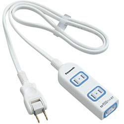 Panasonic 配線器具 ザ・タップ X 3個口 1m ホワイト WHA2513WKP パナソニック