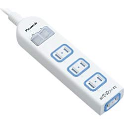 Panasonic 配線器具 ザ・タップ X 4個口 2m ホワイト WHA25242WKP パナソニック