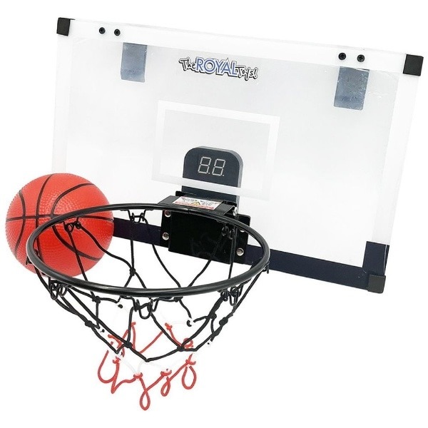 ロイヤル バスケットゴール 室内用 電子スコアリング カウンター付き 電池式（※電池別売）練習 77710216