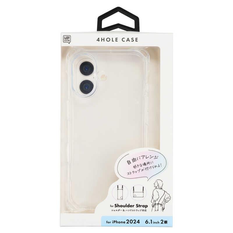 サンクレスト SUNCREST iPhone 16用4ホールケース クリア I38FIJS01