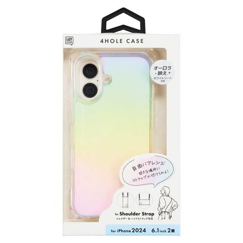 サンクレスト SUNCREST iPhone 16用4ホールケース オーロラ I38FIJS03