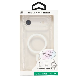 サンクレスト SUNCREST iPhone Air用4ホールケース クリア I39CIJS03