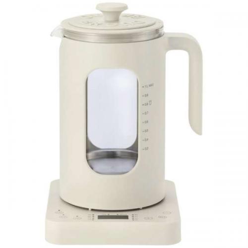 ブルーノ BRUNO 温度調節マルチケトル BRUNO crassy+ ホワイト　BOE103-WH