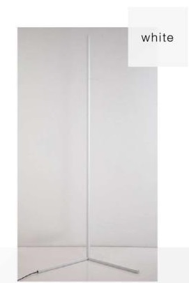 星岡商事 7Life スペーススリムライト 白 H145CM 中性光 DH-L1004-WH