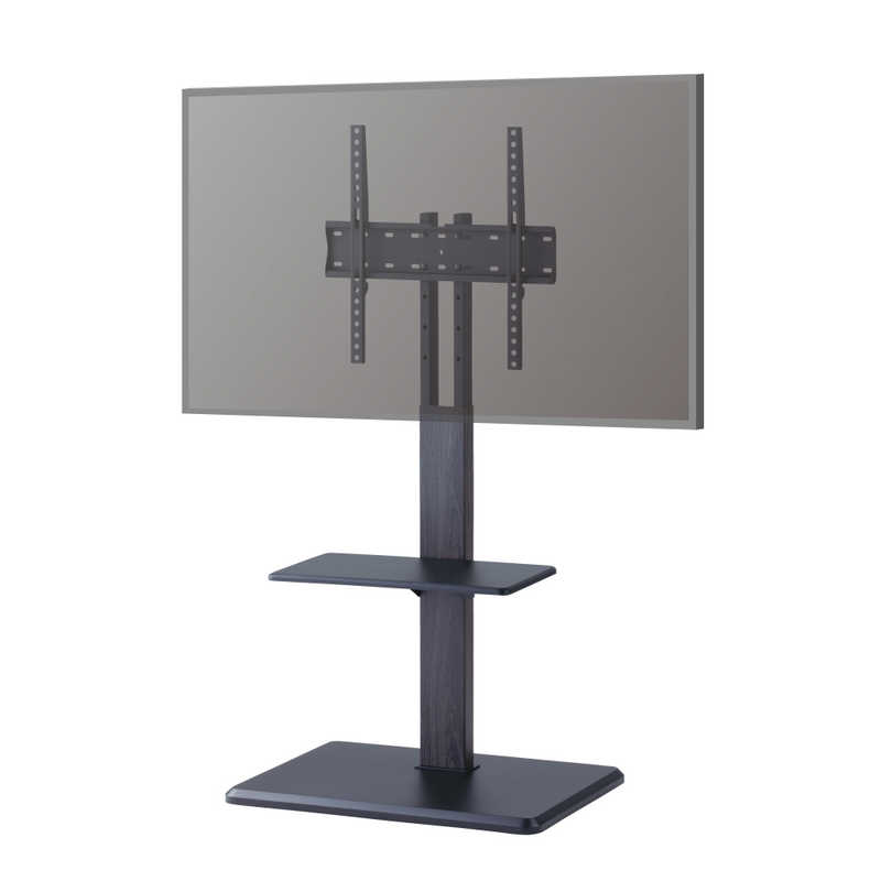 ハヤミ ～65V型対応 自立スタンド TIMEZ・KFseries ブラック木目 KF-360B