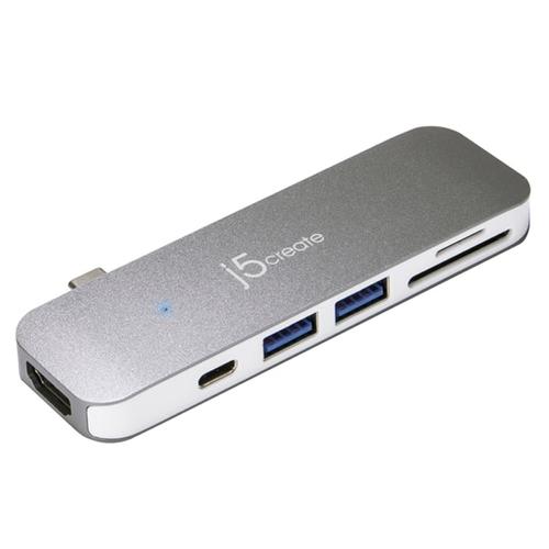 j5 create USB Type-C UltraDrive Mini Dock 7-in-1 マルチドック JCD386