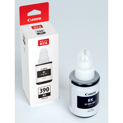 キャノン Canon 純正プリンターインク ブラック(特大容量) GI-390BK