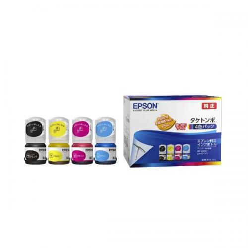 エプソン EPSON 純正プリンターインク 4色パック TAK4CL