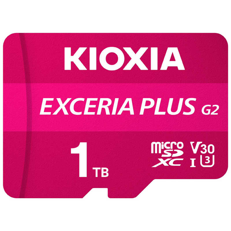 KIOXIA キオクシア microSDXCカード UHS-I ［Class10 /1TB］ ピンク KMUH-B001T