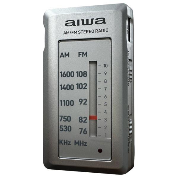 アイワ aiwa ポータブルポケットラジオ GAA4-PPR0004-SV