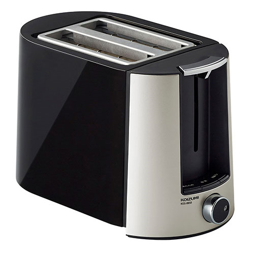 KOIZUMI ポップアップトースター 2枚 ブラック KOS-0850/K コイズミ