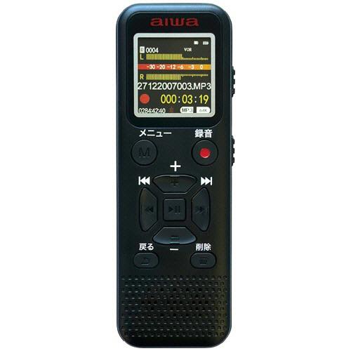アイワ　aiwa ICレコーダー 録音 防犯 乾電池式 ［8GB］ GAA5-PDR0001