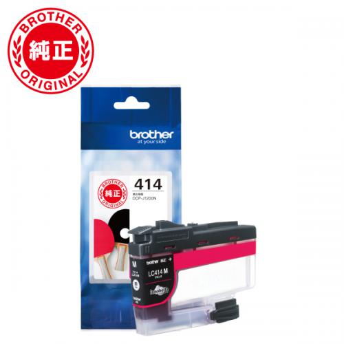 ブラザー brother LC414M [純正 インクカートリッジ マゼンタ]