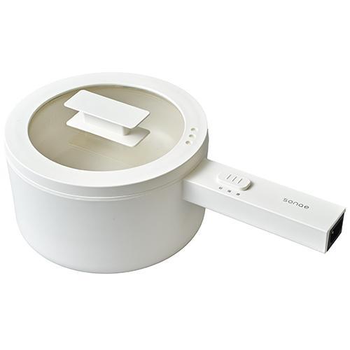 エコデバイス 電気片手鍋 SE-MEP015L 1.5L 直径20cm エコデバイス SE-MEP015L