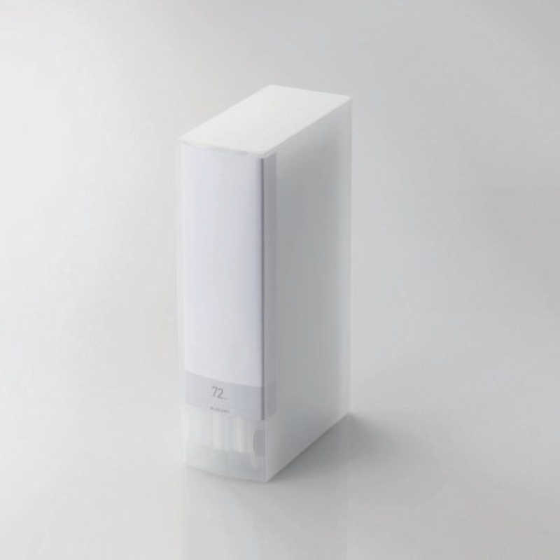 エレコム ELECOM Blu-ray/DVD/CD用ディスクファイル(72枚収納) クリア CCD-FB72CR