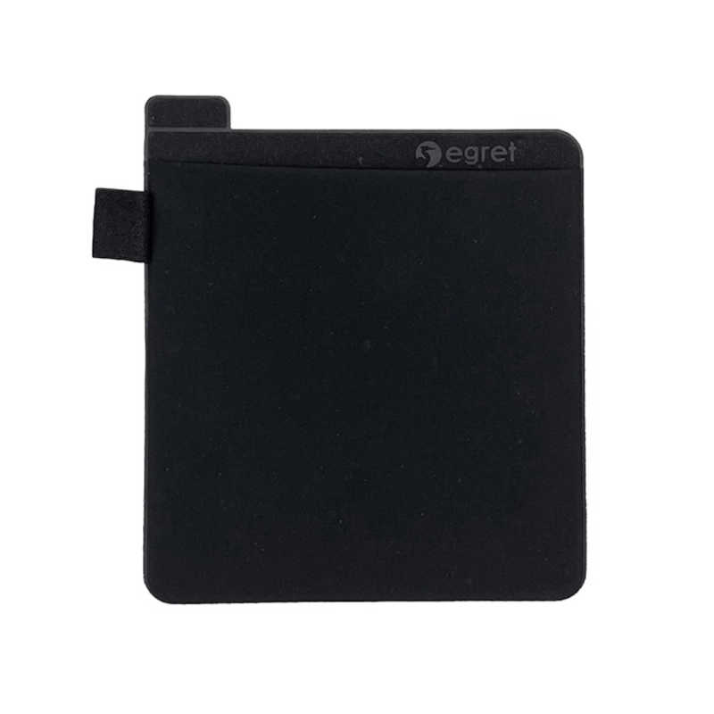 ビジネスハーモニー BUSINESS HARMONY ノートPCに貼れる収納ポケット EGRET EGRET ブラック EB25-2-K