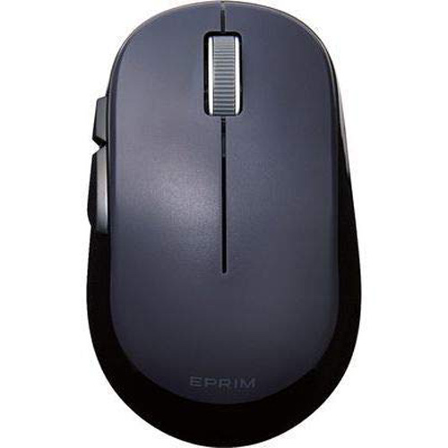 ELECOM BlueLEDマウス EPRIM 無線 5ボタン ブラック M-DY13DBBK エレコム