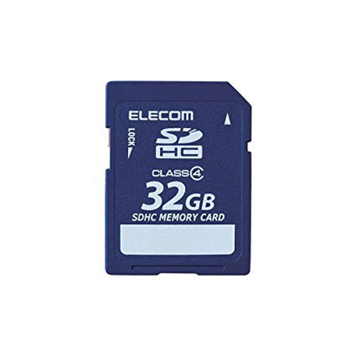 ELECOM Class4 SDHCメモリカード 32GB MFFSD032GC4R エレコム