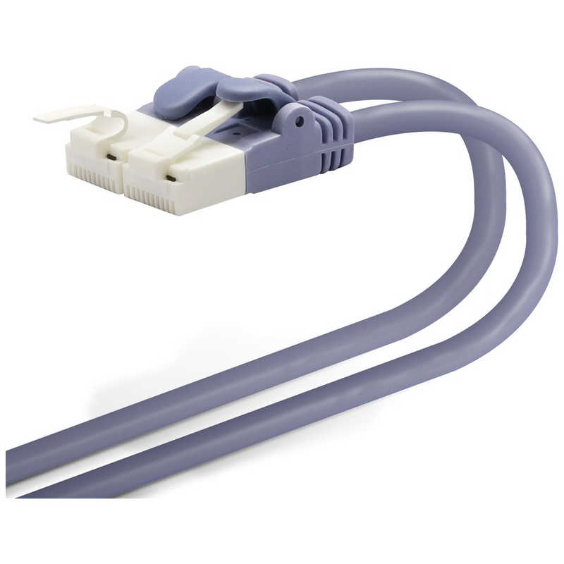 エレコム ELECOM ツメ折れ防止LANケーブル(Cat6A) 10-0m ブルー LD-GPAT/BU100