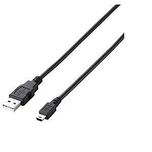 エレコム ELECOM USB2-0ケーブル(1-0m) ブラック U2C-JM10BK