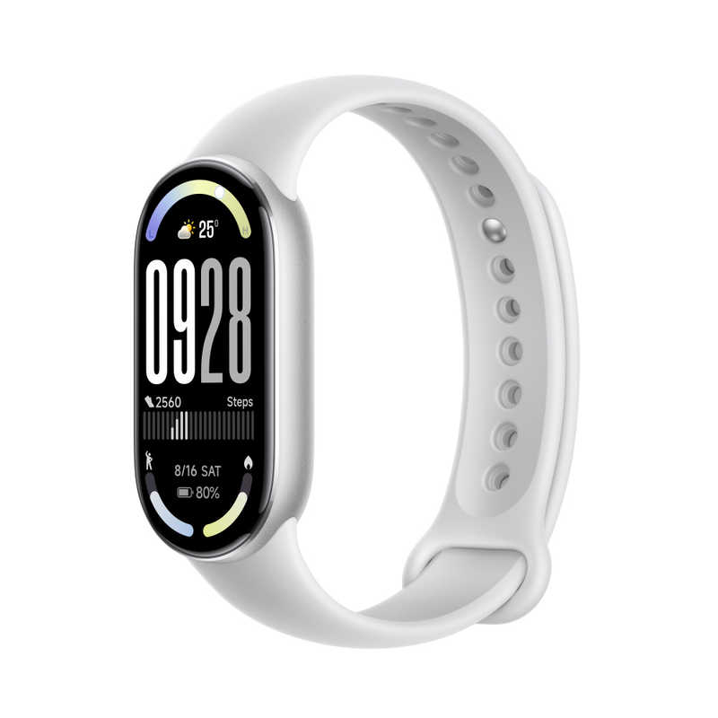シャオミ Xiaomi Smart Band 10 Glacier Silver BHR07PSGL