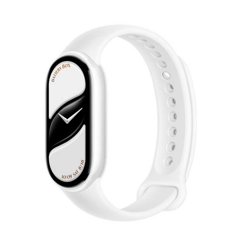 シャオミ Xiaomi Smart Band 10 Ceramic Edition Pearl White BHR07Y5GL