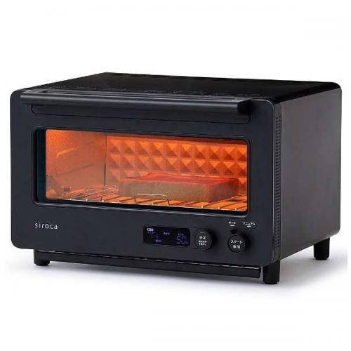siroca シロカ すばやきトースター ブラック ST-2D451-K